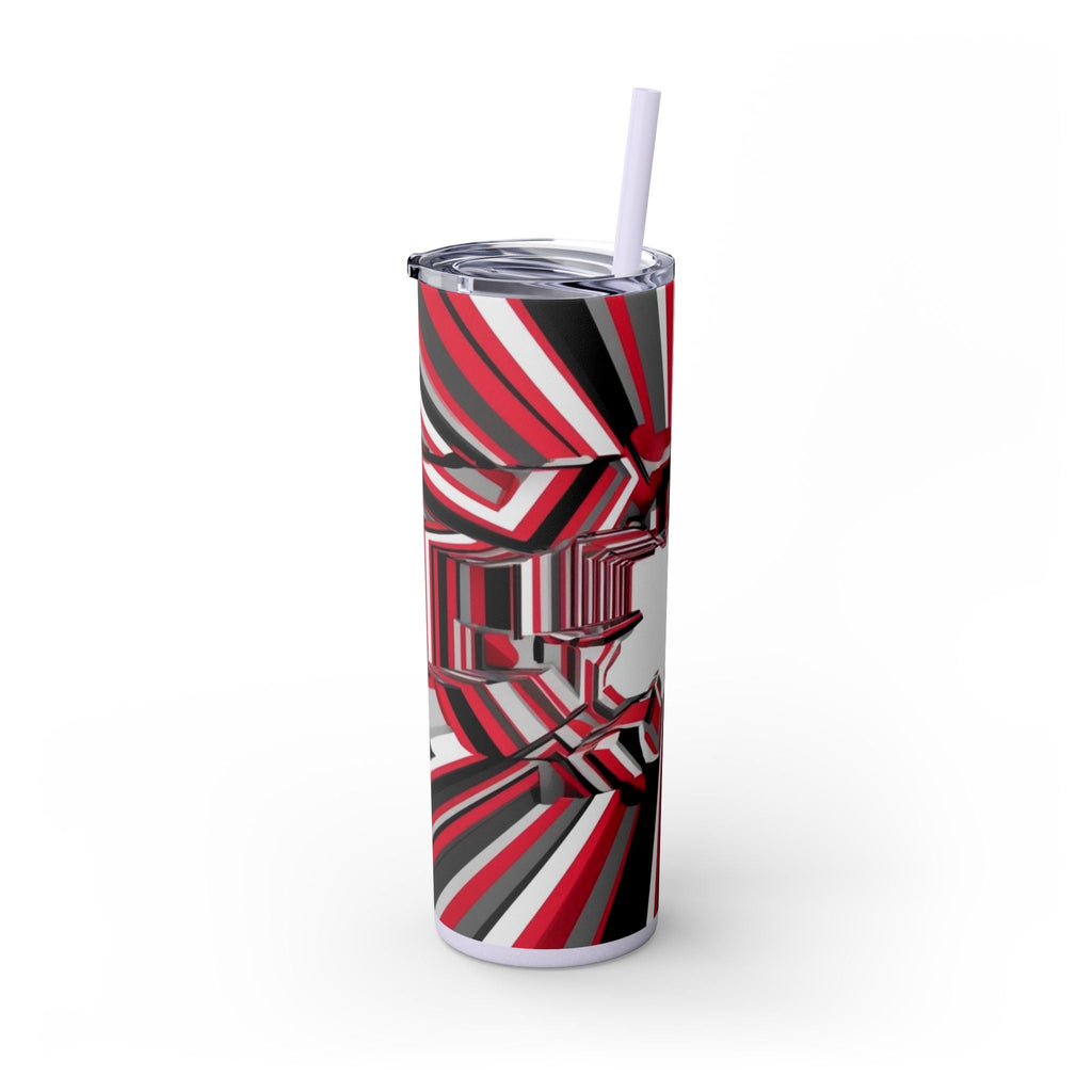 Skinny Tumbler with Straw – 20 oz Stainless Steel Cup