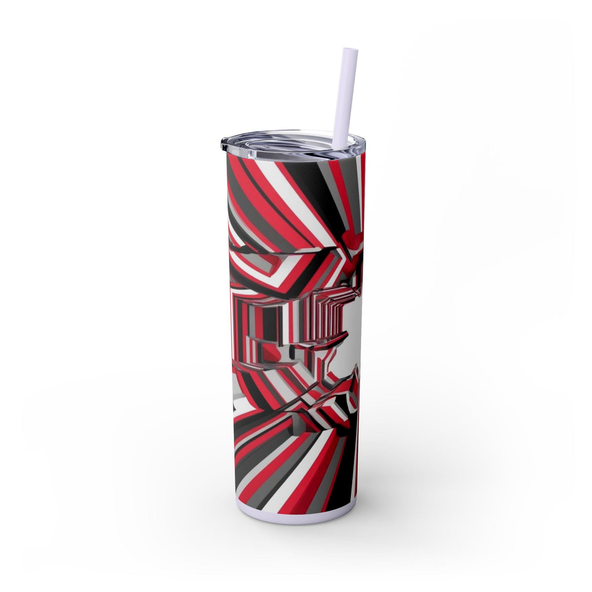 Skinny Tumbler with Straw – 20 oz Stainless Steel Cup