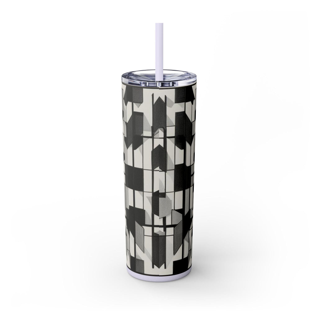 Skinny Tumbler with Straw – 20 oz Stainless Steel Cup
