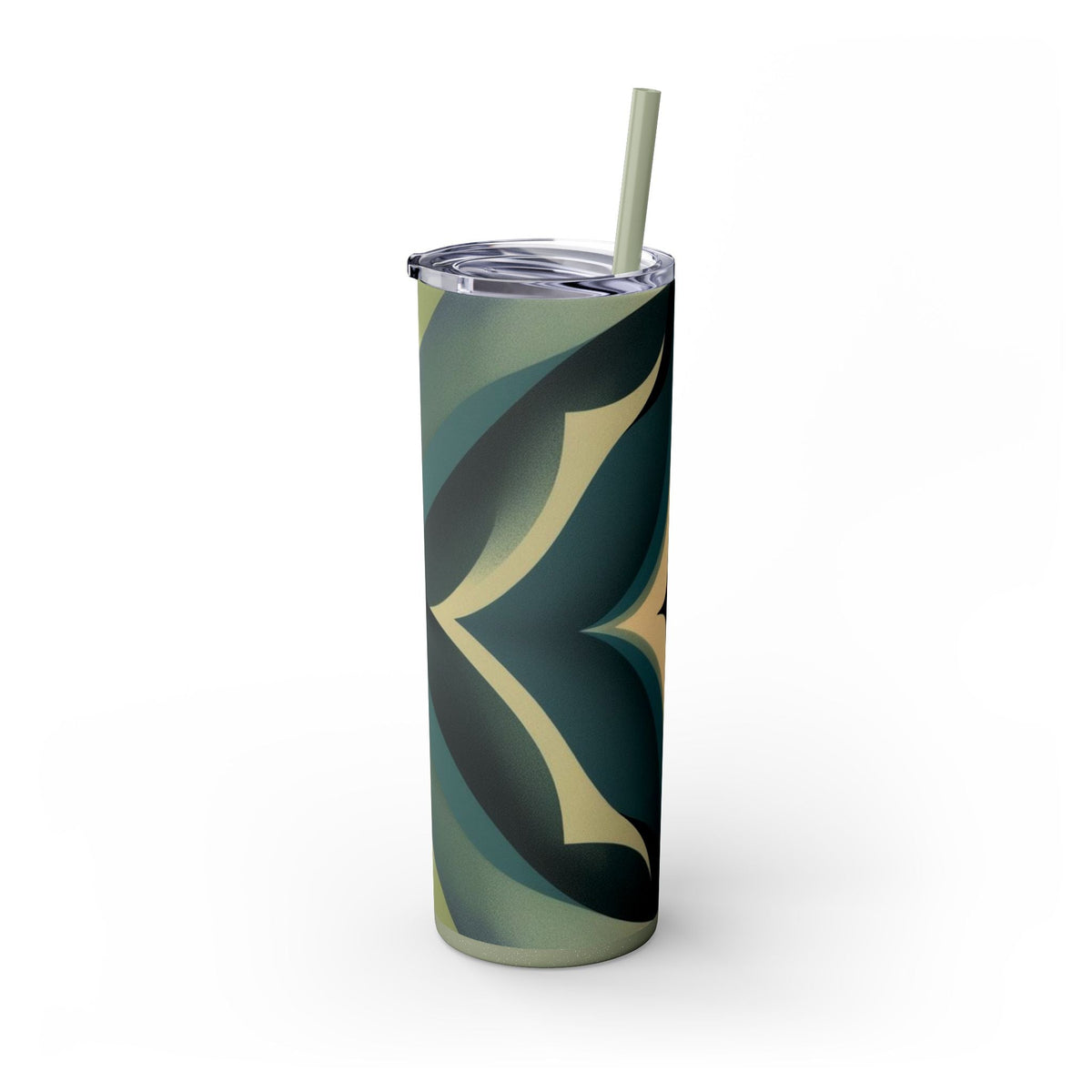 Skinny Tumbler with Straw – 20 oz Stainless Steel Cup