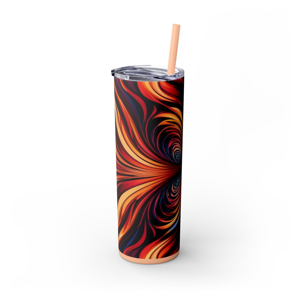 Skinny Tumbler with Straw – 20 oz Stainless Steel Cup