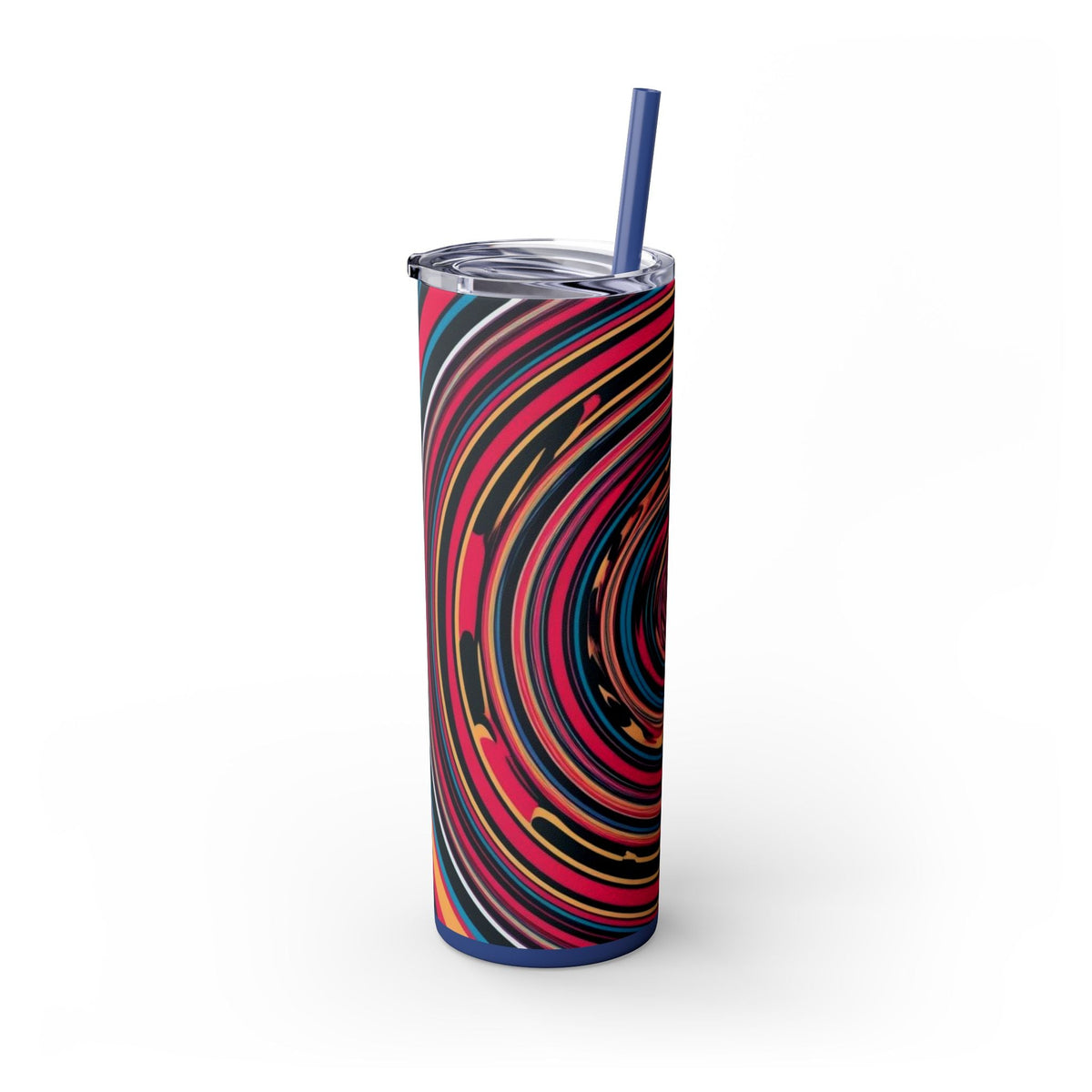 Skinny Tumbler with Straw – 20 oz Stainless Steel Cup