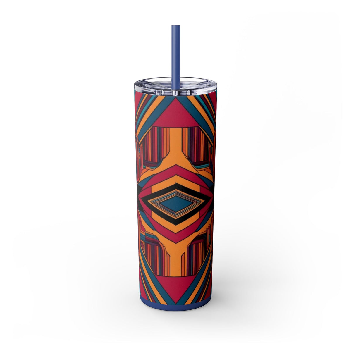 Skinny Tumbler with Straw – 20 oz Stainless Steel Cup