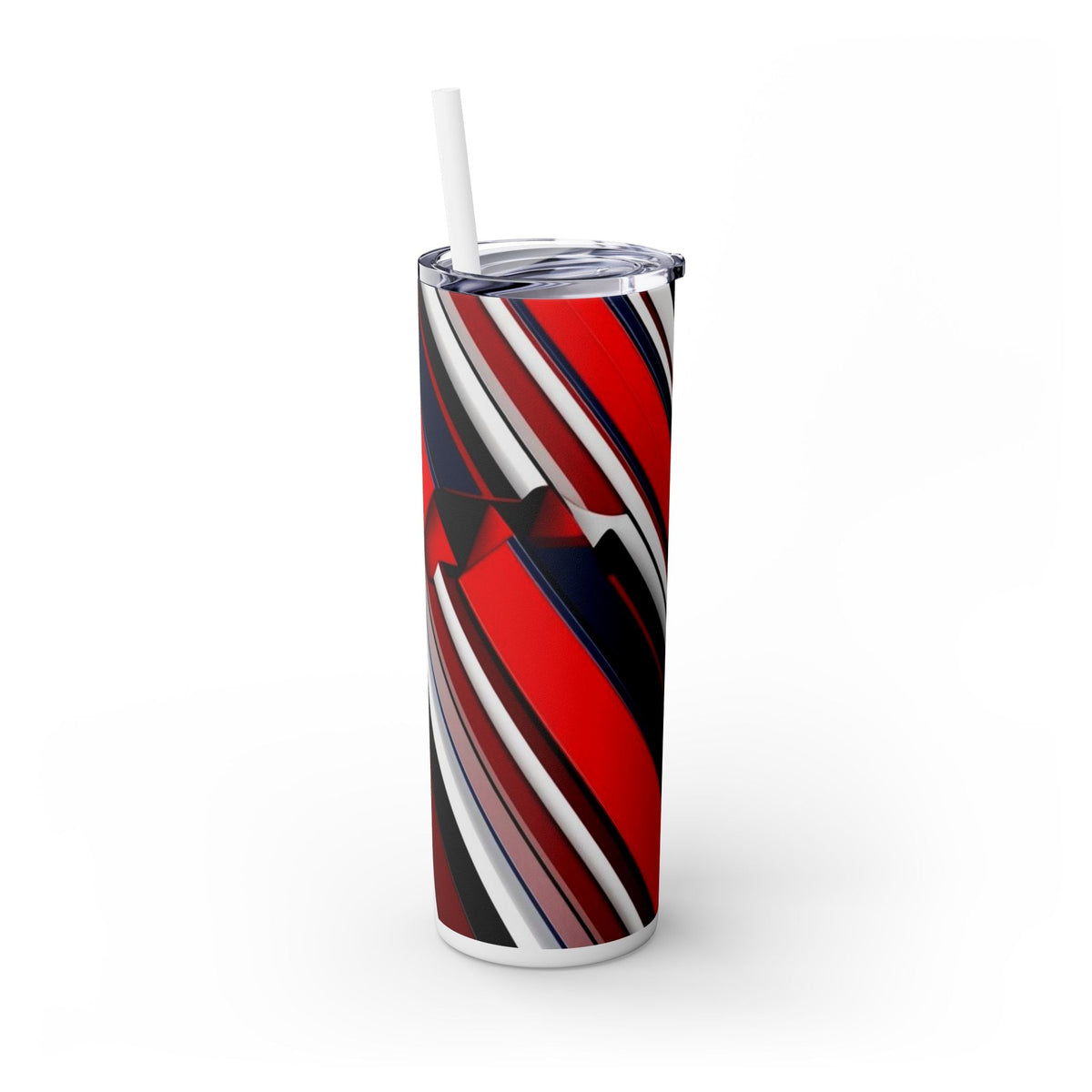 Skinny Tumbler with Straw – 20 oz Stainless Steel Cup