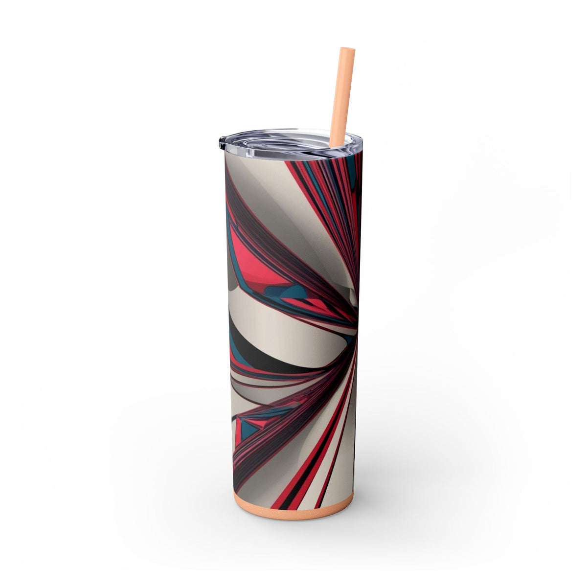 Skinny Tumbler with Straw – 20 oz Stainless Steel Cup