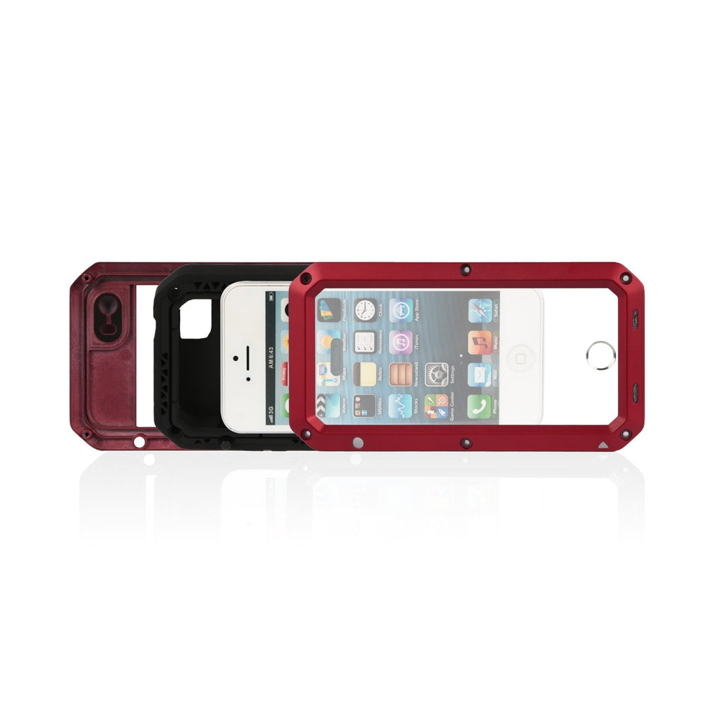 Rugged Shock-Resistant Hybrid Full Cover Case For iPhone 6s Plus