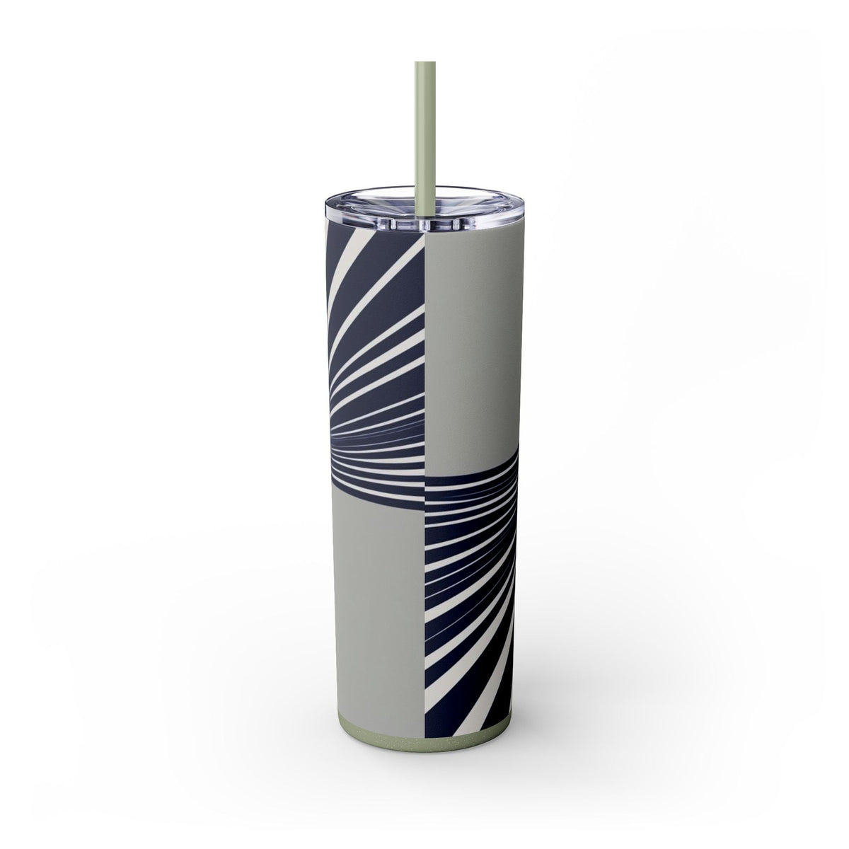 Skinny Tumbler with Straw – 20 oz Stainless Steel Cup