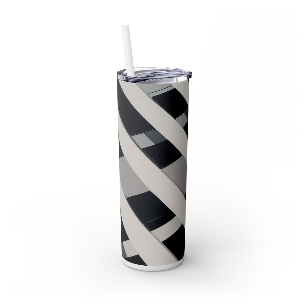 Skinny Tumbler with Straw – 20 oz Stainless Steel Cup