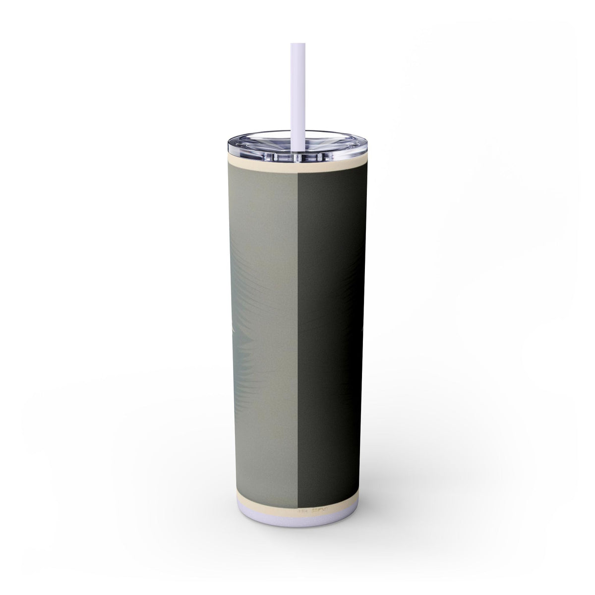 Skinny Tumbler with Straw – 20 oz Stainless Steel Cup