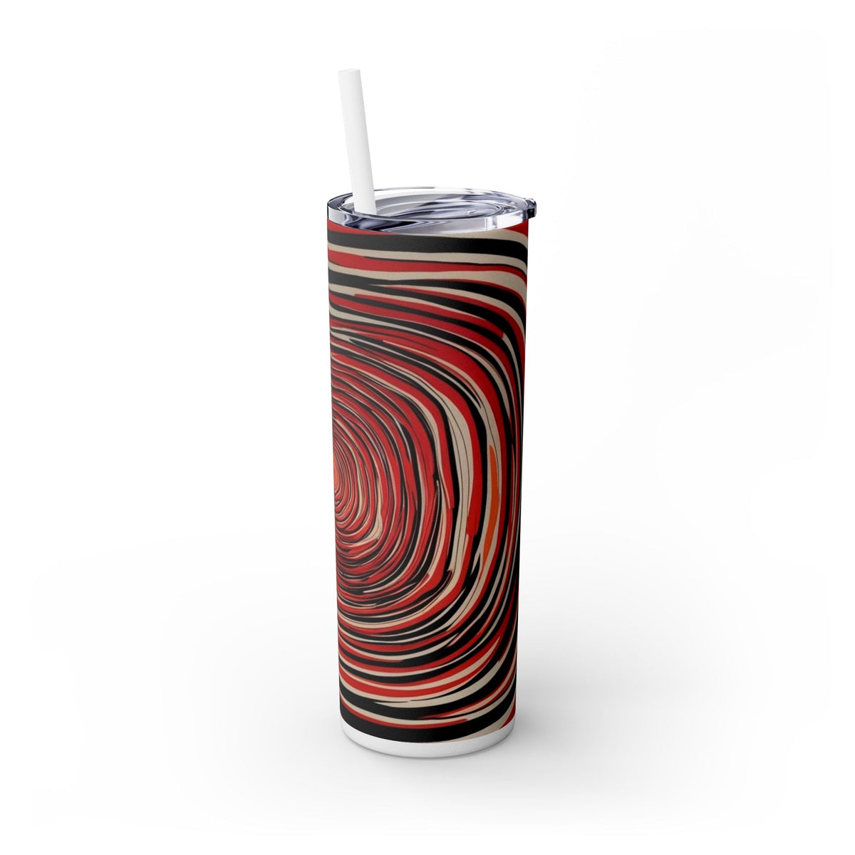 Skinny Tumbler with Straw – 20 oz Stainless Steel Cup
