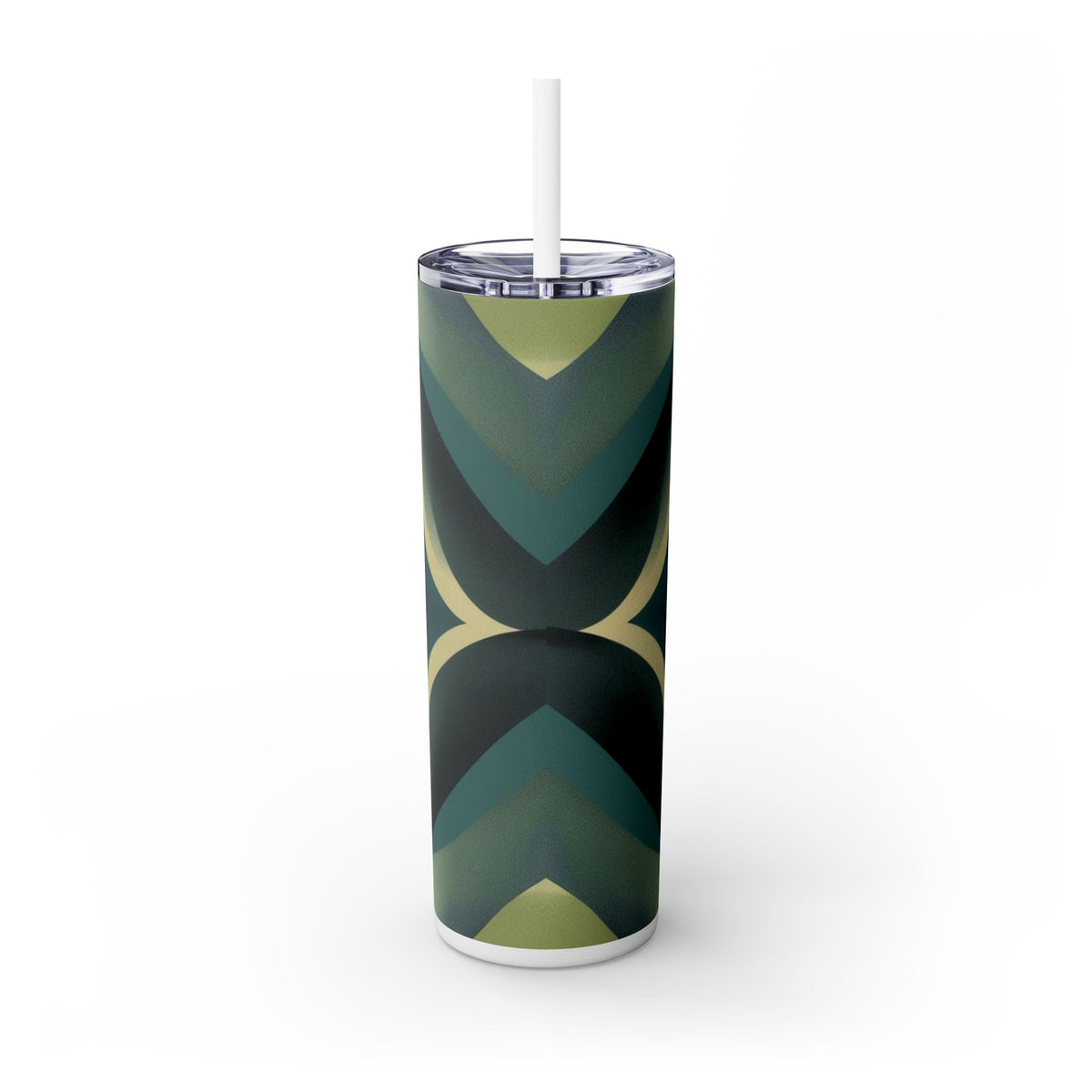 Skinny Tumbler with Straw – 20 oz Stainless Steel Cup