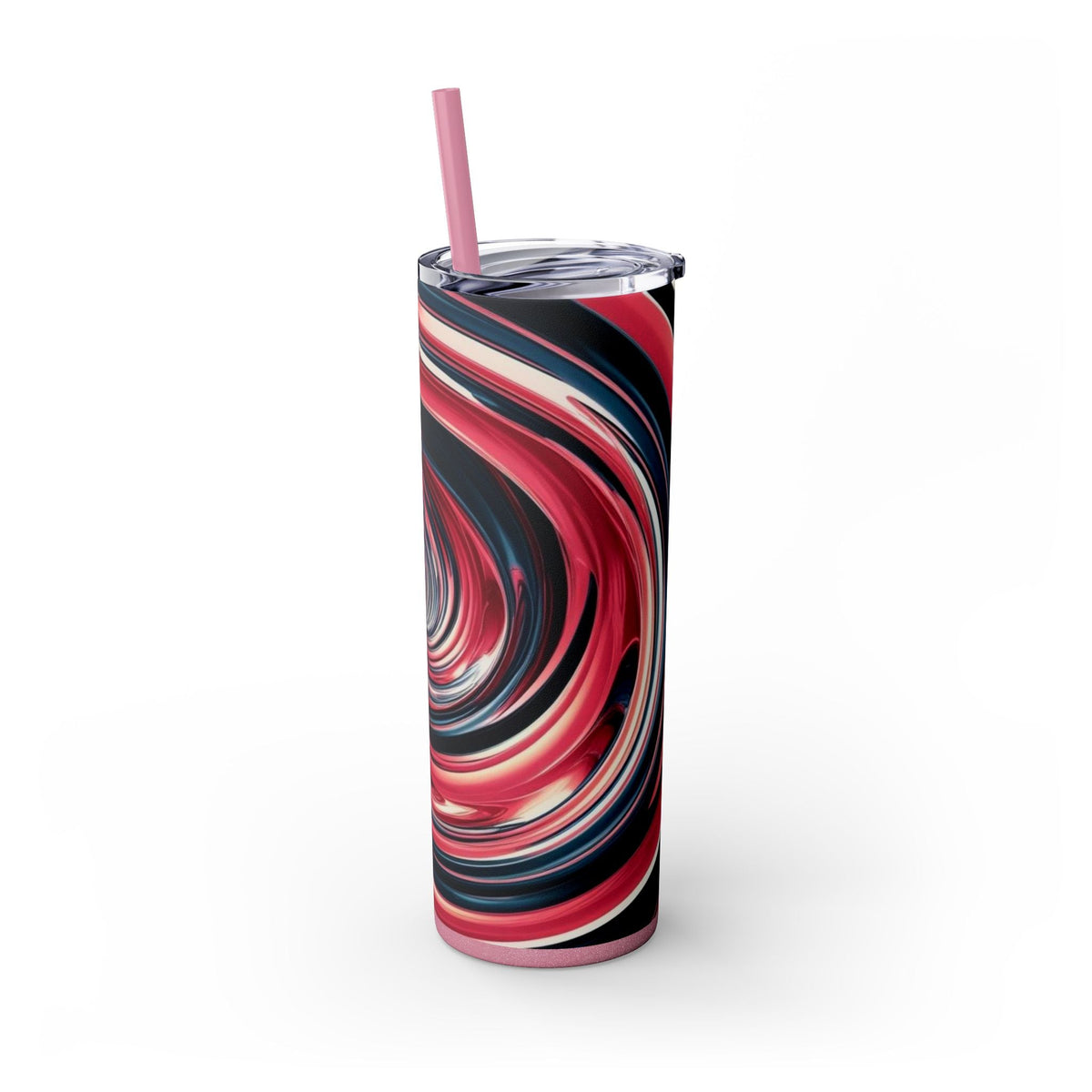 Skinny Tumbler with Straw – 20 oz Stainless Steel Cup