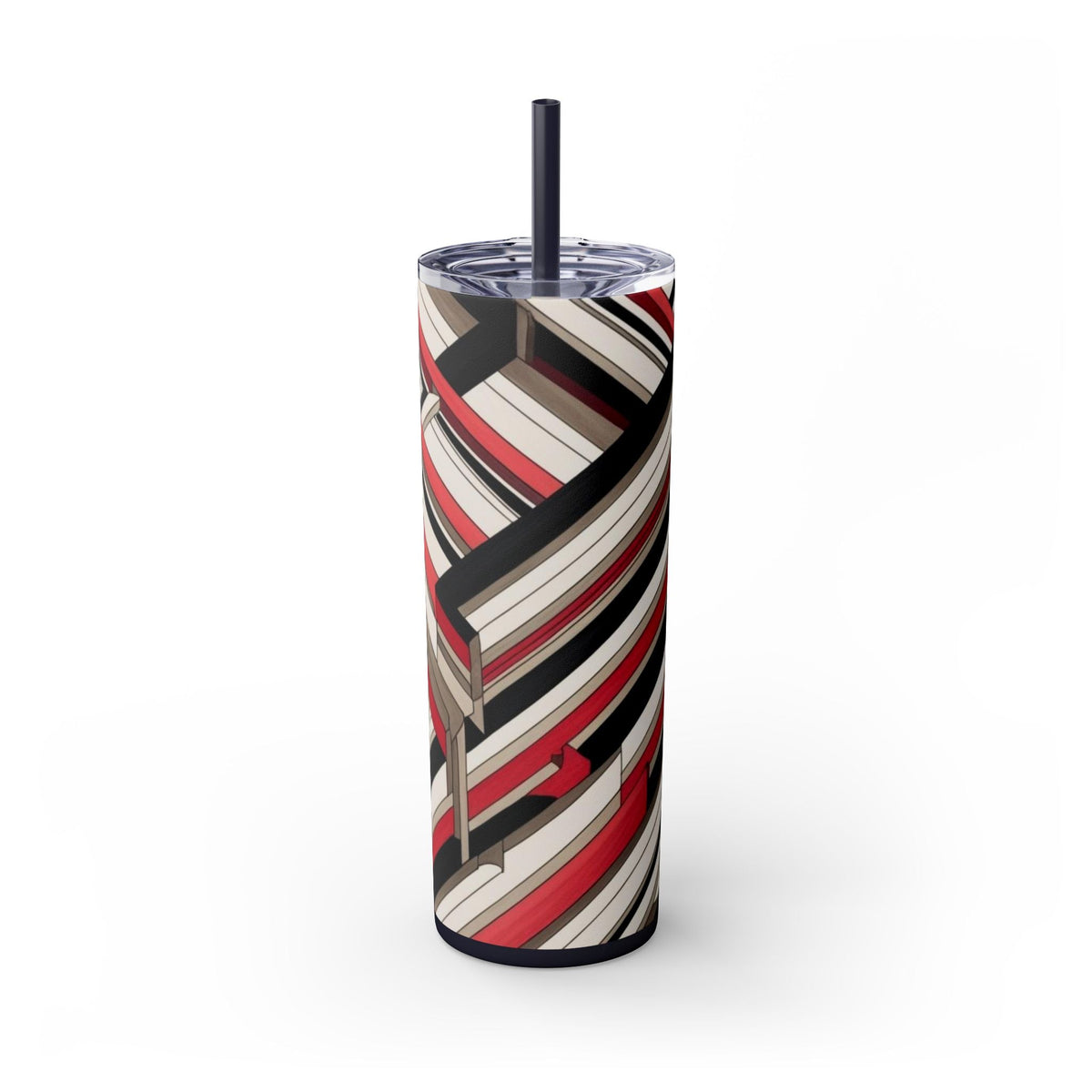 Skinny Tumbler with Straw – 20 oz Stainless Steel Cup