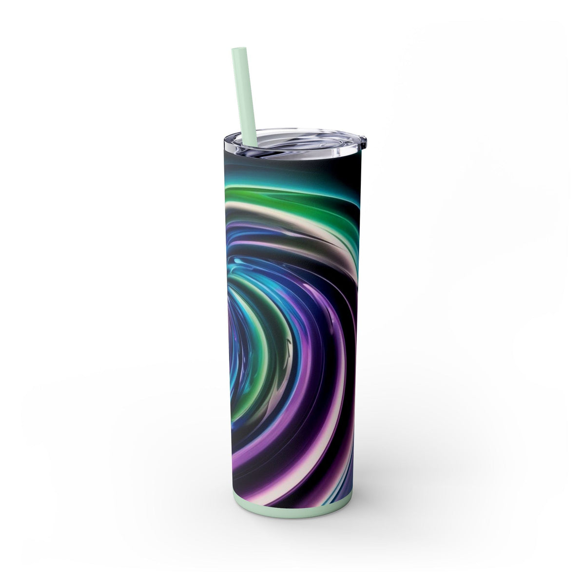 Skinny Tumbler with Straw – 20 oz Stainless Steel Cup