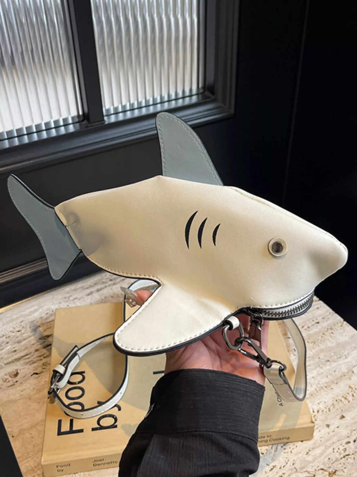Shark Design Crossbody Bag