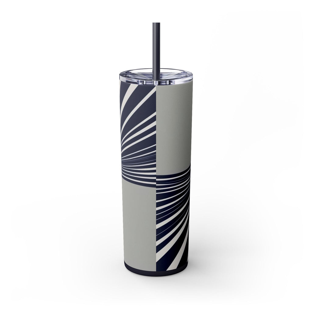 Skinny Tumbler with Straw – 20 oz Stainless Steel Cup