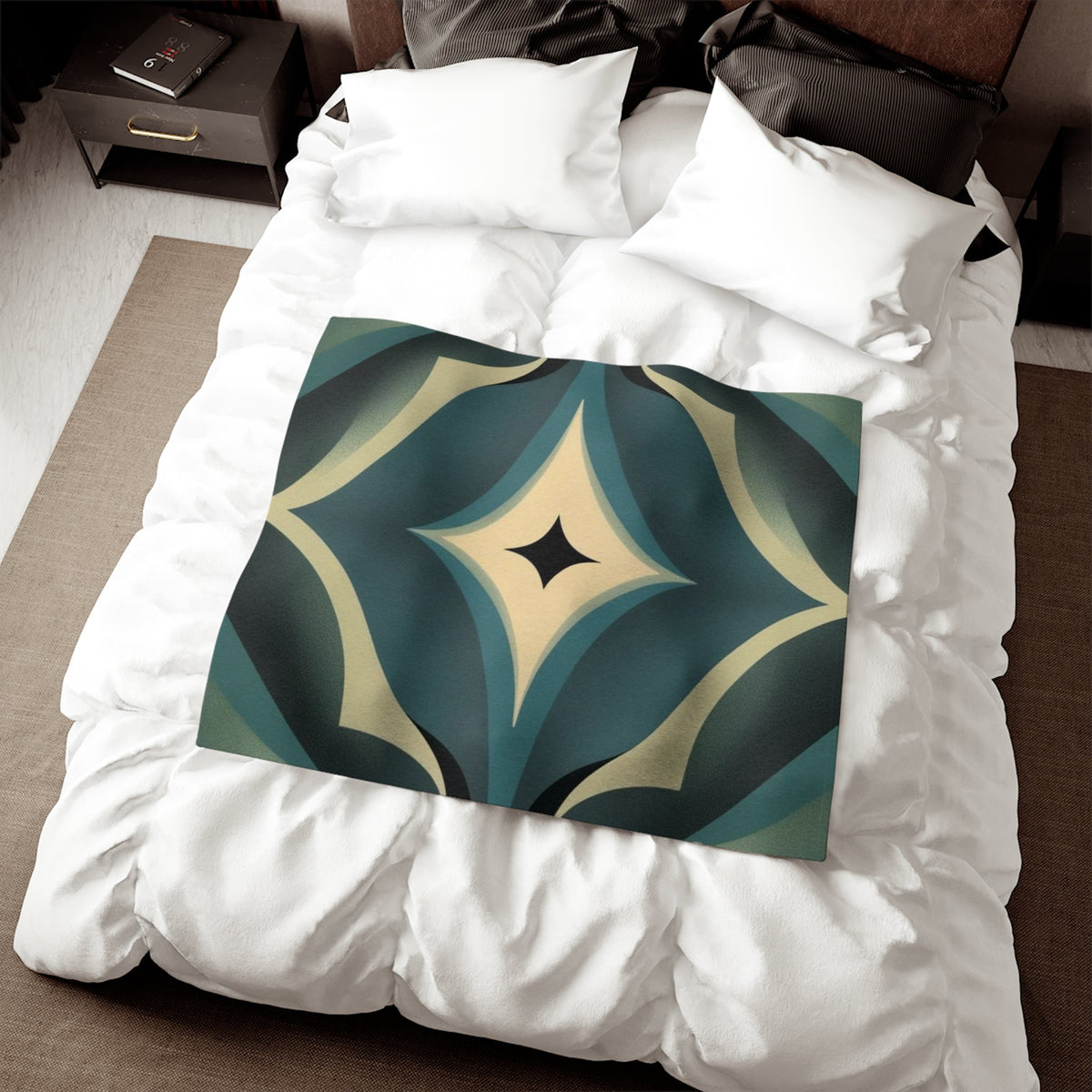 Sweatshirt Blanket – Plush Fleece Throw, 2 Size Options