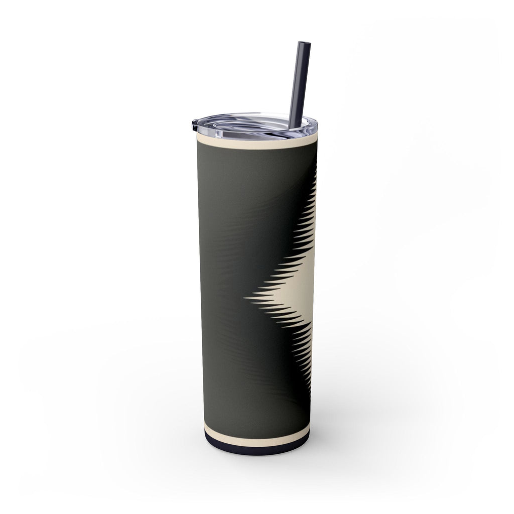 Skinny Tumbler with Straw – 20 oz Stainless Steel Cup