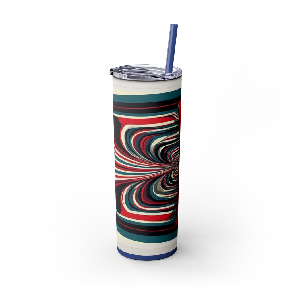 Skinny Tumbler with Straw – 20 oz Stainless Steel Cup