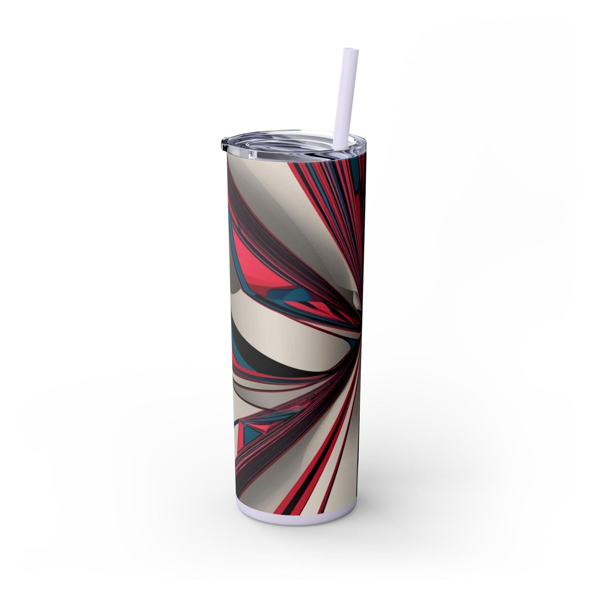 Skinny Tumbler with Straw – 20 oz Stainless Steel Cup