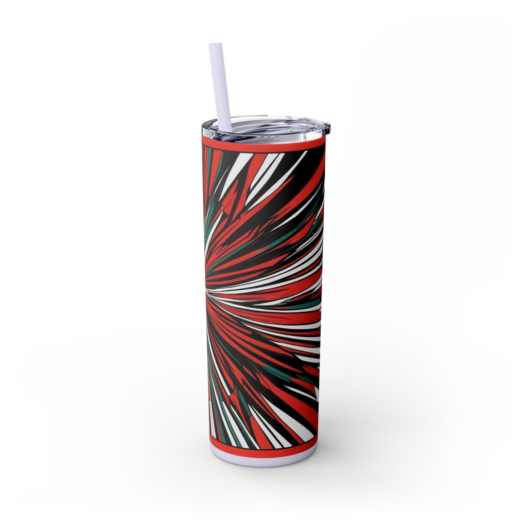Skinny Tumbler with Straw – 20 oz Stainless Steel Cup