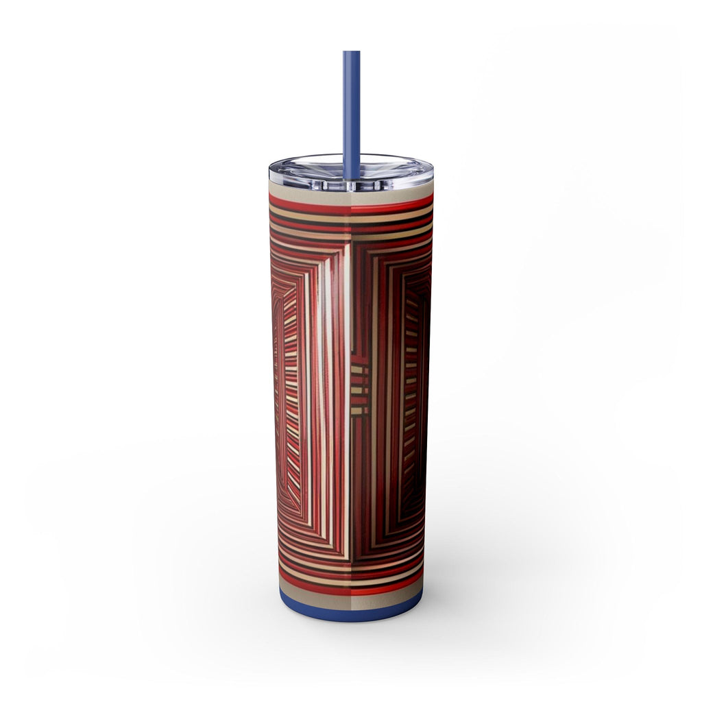 Skinny Tumbler with Straw – 20 oz Stainless Steel Cup