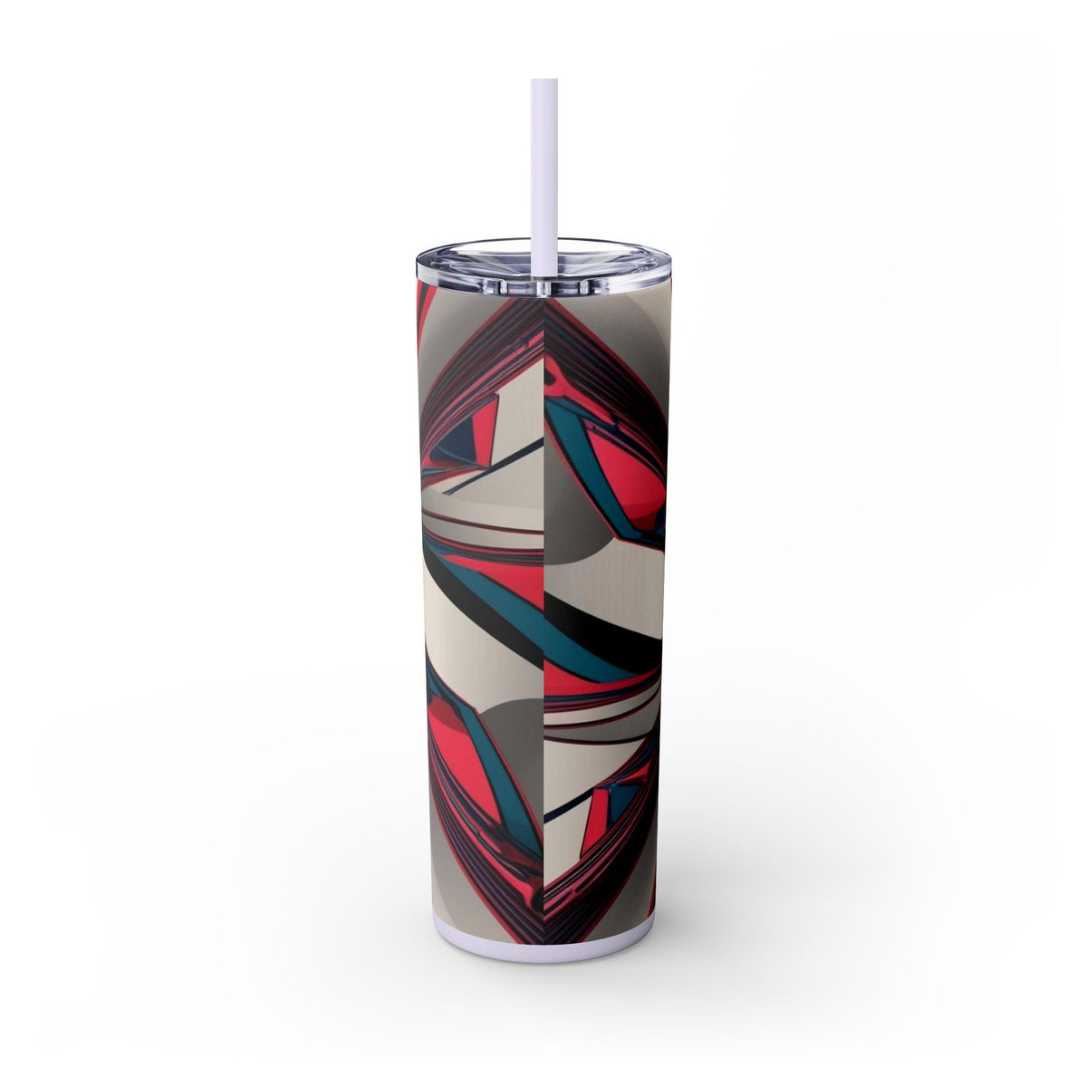Skinny Tumbler with Straw – 20 oz Stainless Steel Cup