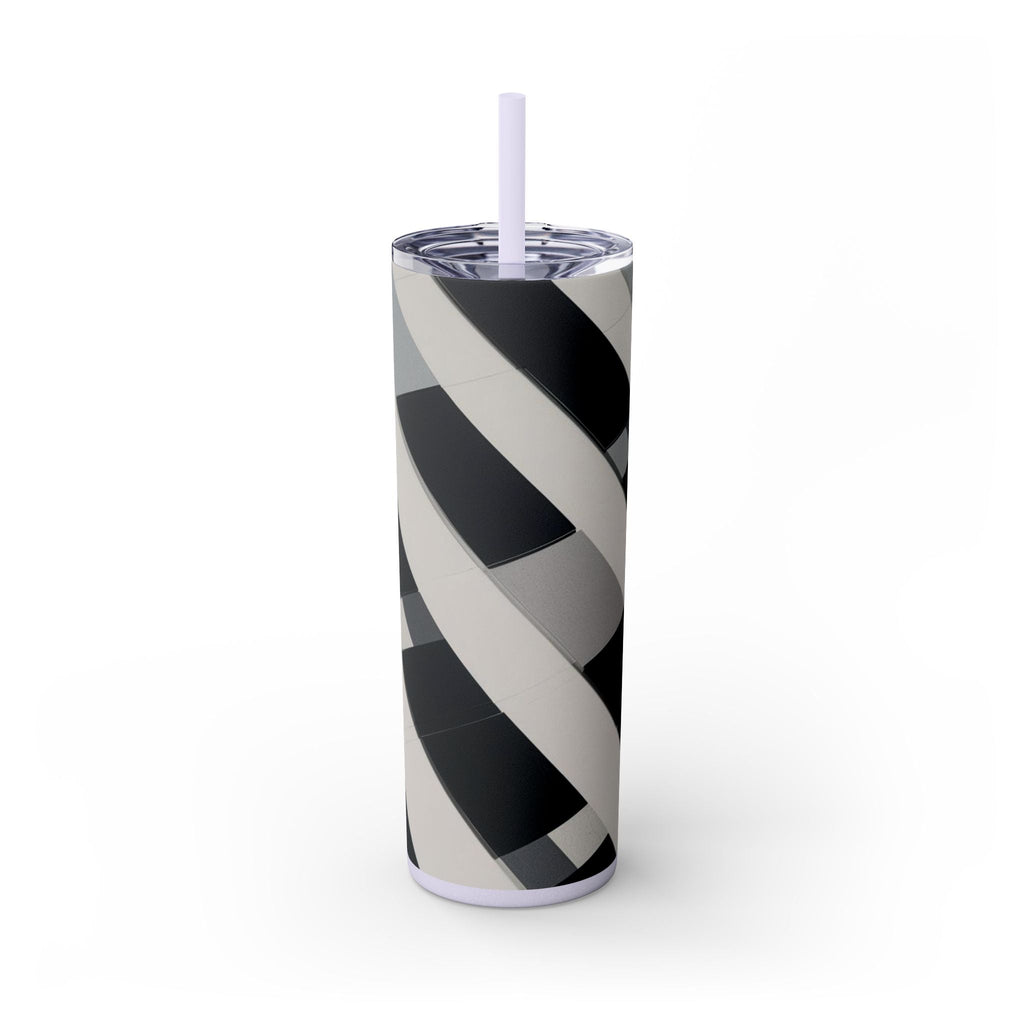 Skinny Tumbler with Straw – 20 oz Stainless Steel Cup