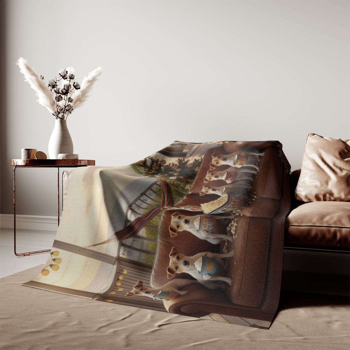 Coastal Holiday Veranda Blanket