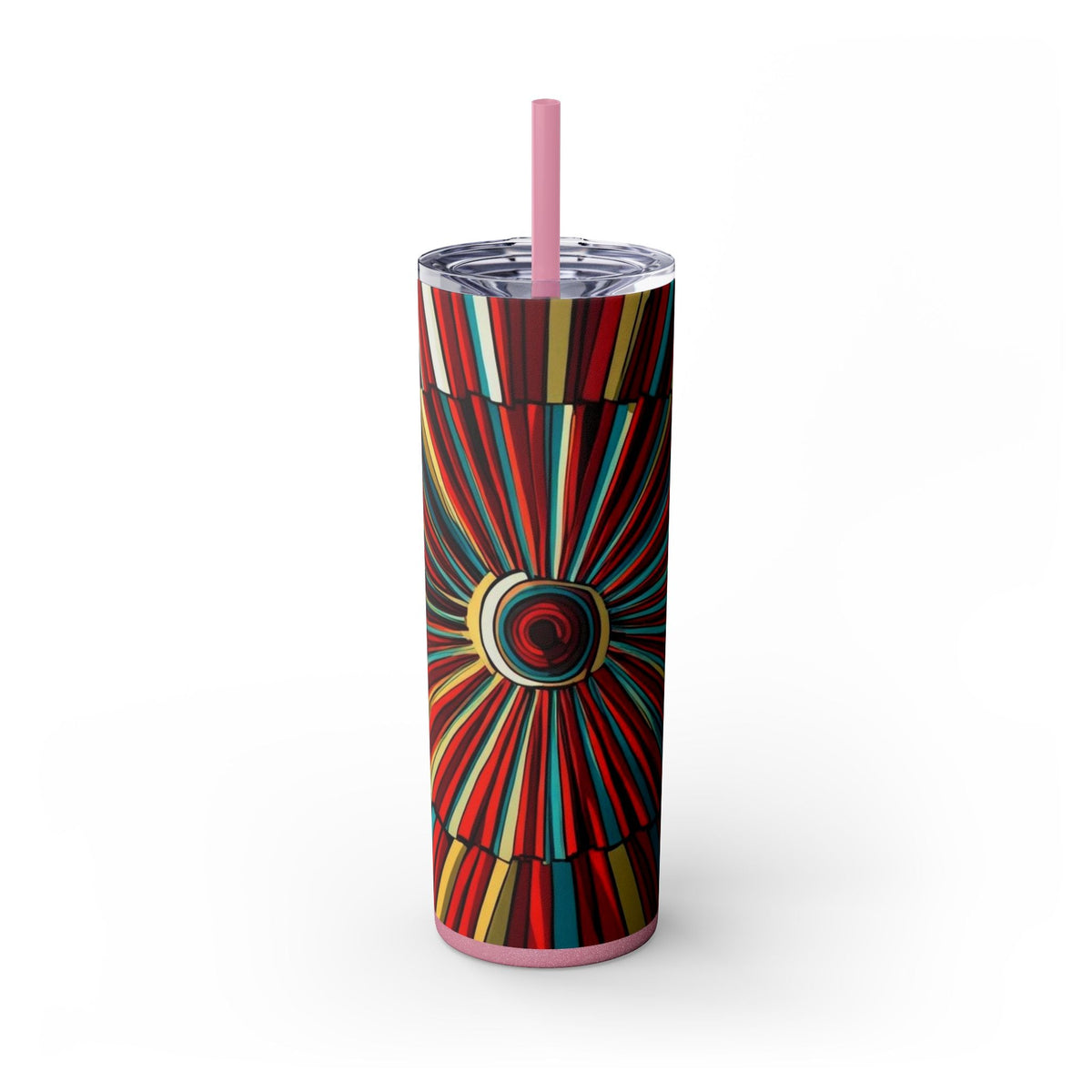 Skinny Tumbler with Straw – 20 oz Stainless Steel Cup
