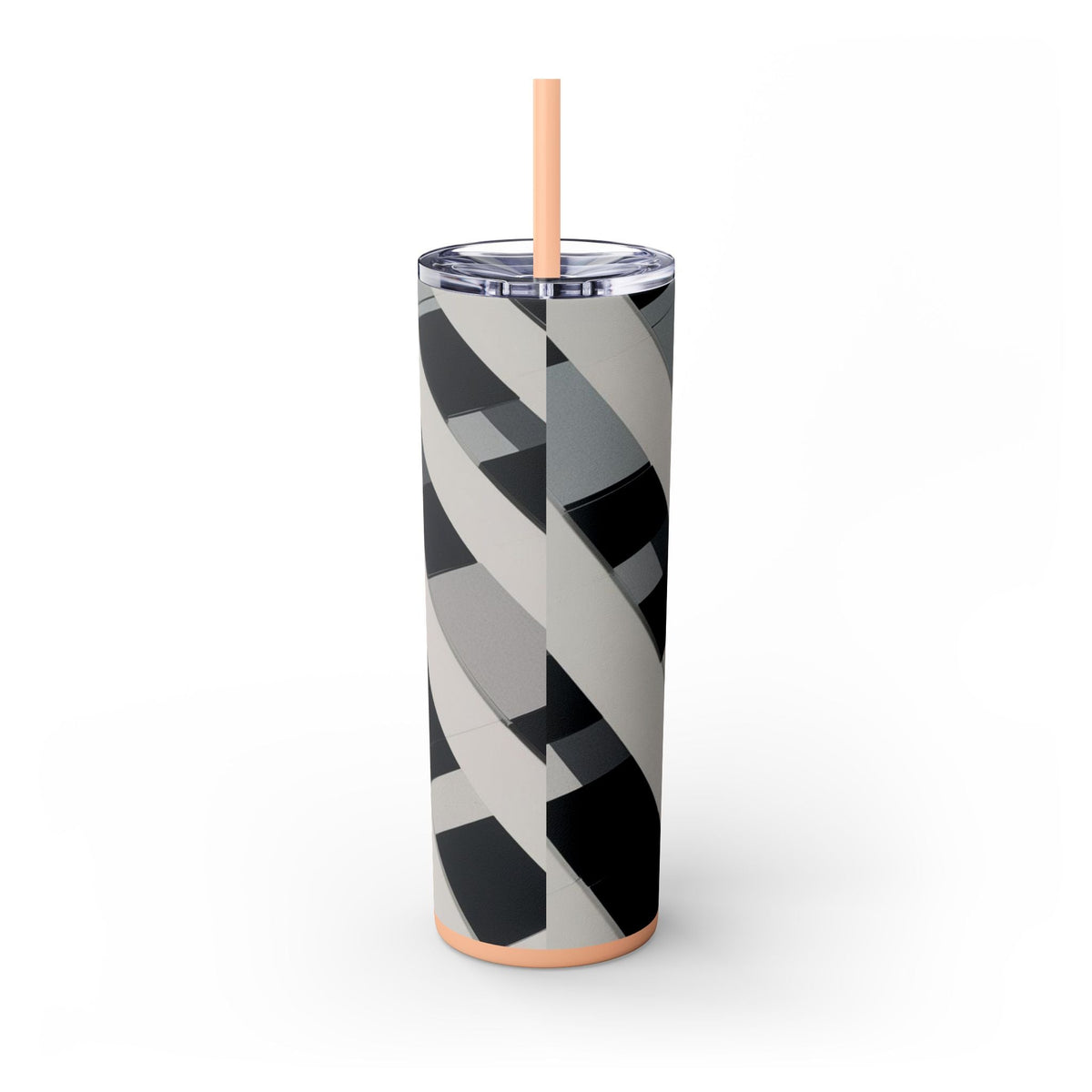 Skinny Tumbler with Straw – 20 oz Stainless Steel Cup