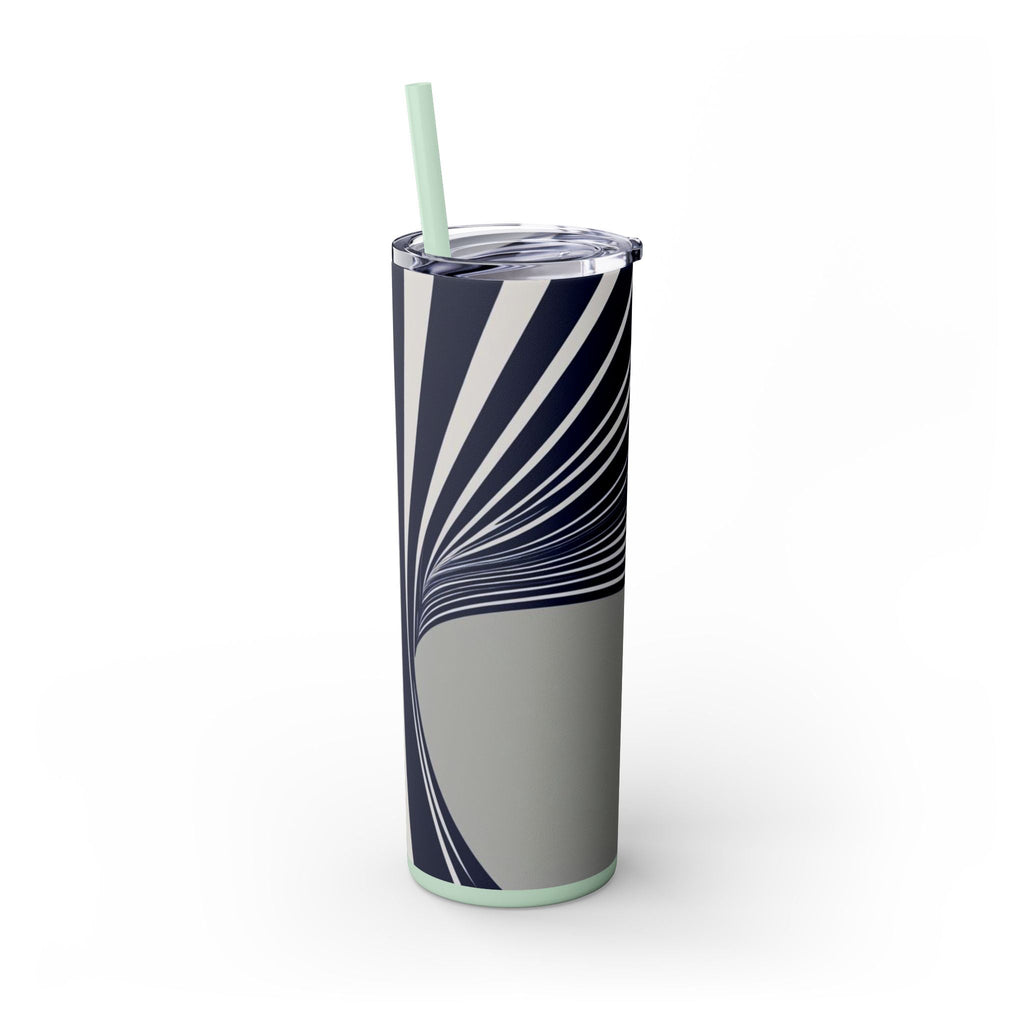 Skinny Tumbler with Straw – 20 oz Stainless Steel Cup