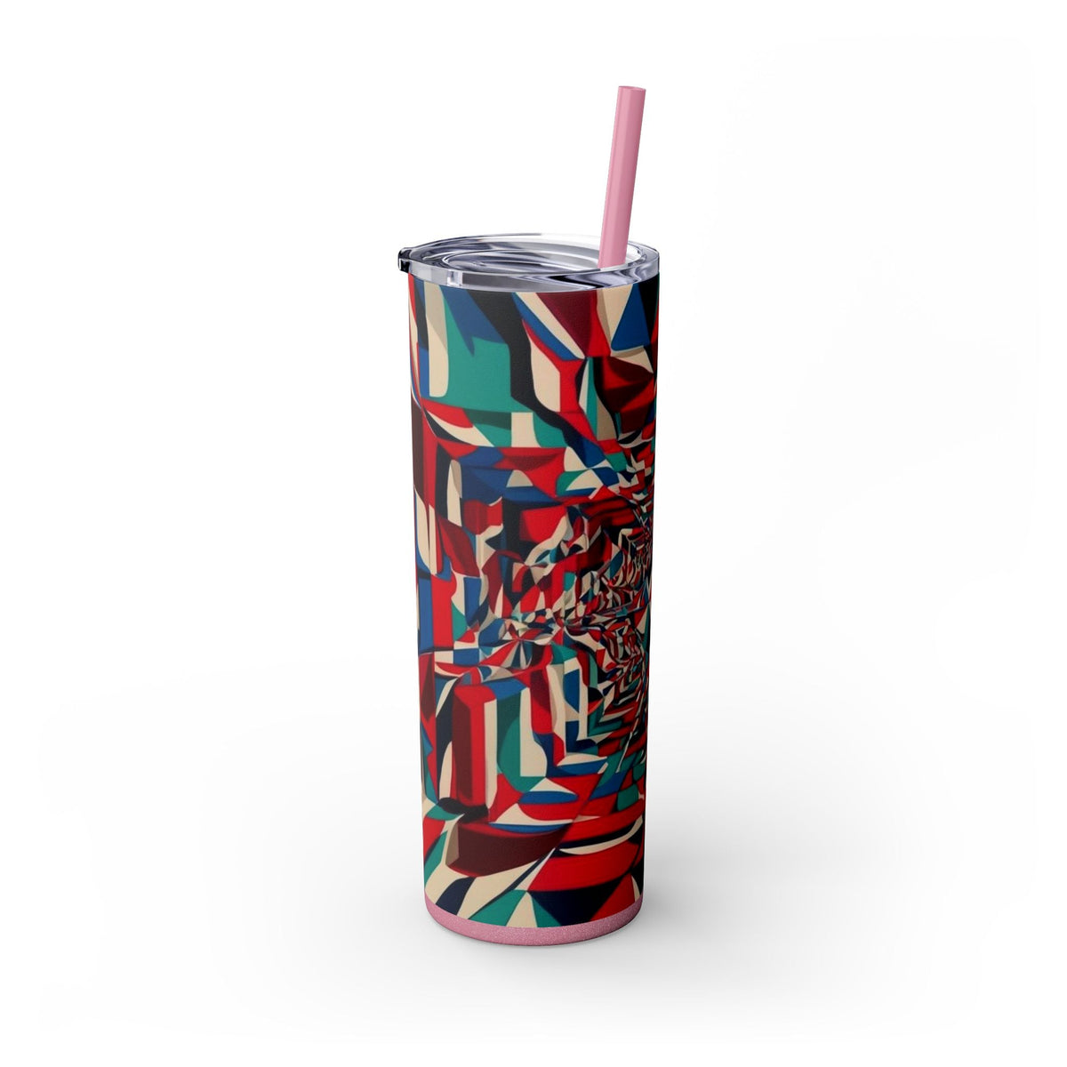 Skinny Tumbler with Straw – 20 oz Stainless Steel Cup