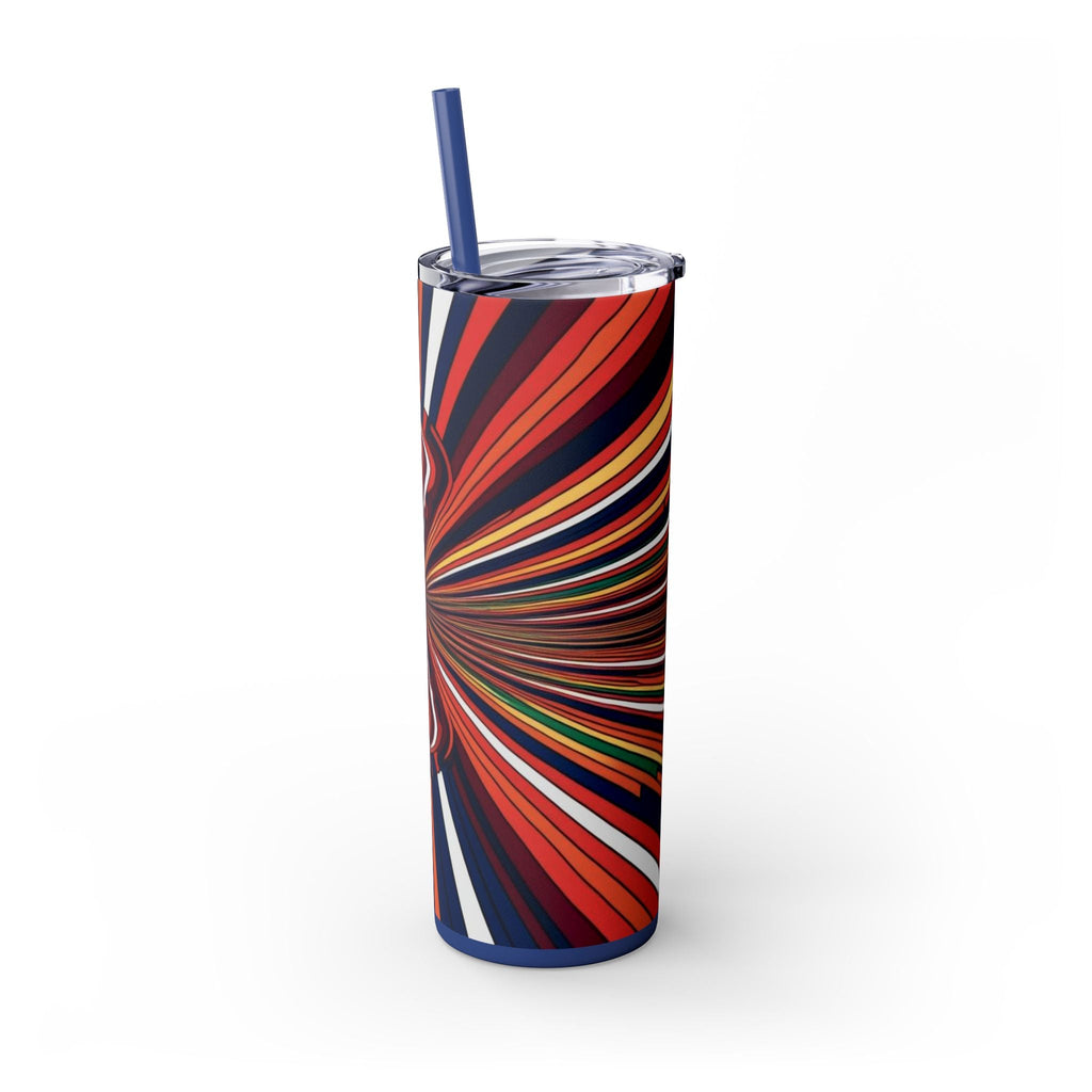 Skinny Tumbler with Straw – 20 oz Stainless Steel Cup