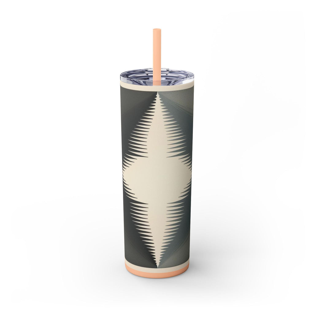 Skinny Tumbler with Straw – 20 oz Stainless Steel Cup