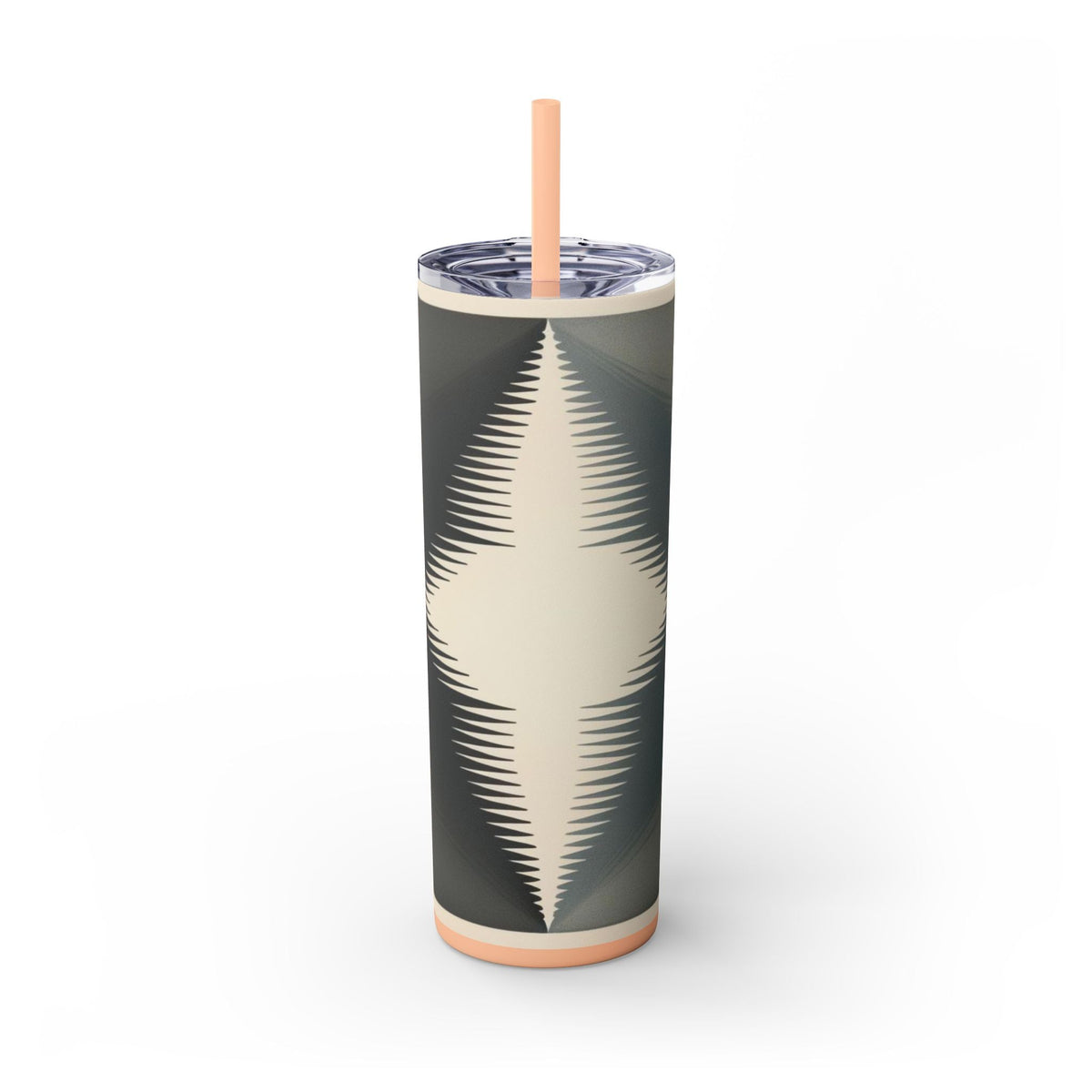Skinny Tumbler with Straw – 20 oz Stainless Steel Cup