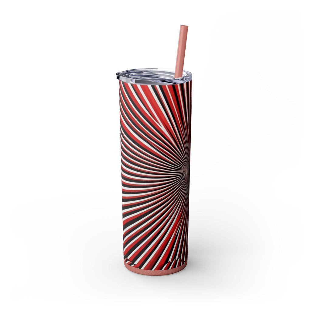 Skinny Tumbler with Straw – 20 oz Stainless Steel Cup
