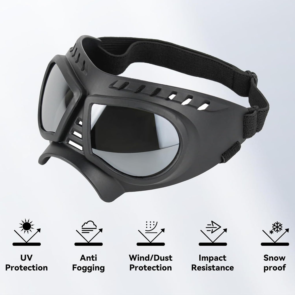 Skull-Bridge Dog Goggles