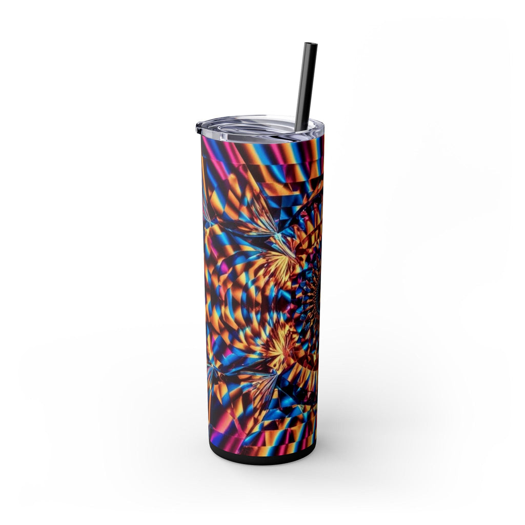 Skinny Tumbler with Straw – 20 oz Stainless Steel Cup