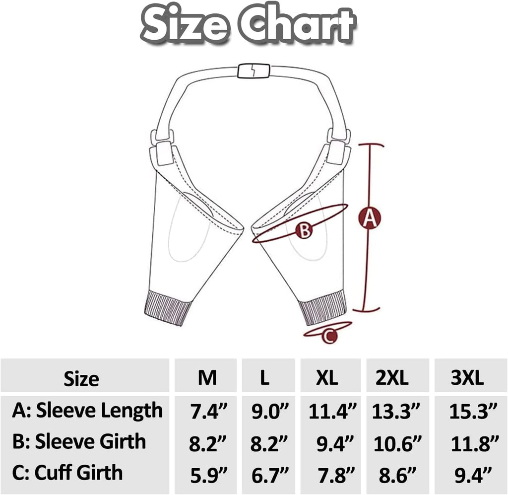 Padded Dog Front Leg Sleeves with Adjustable Strap