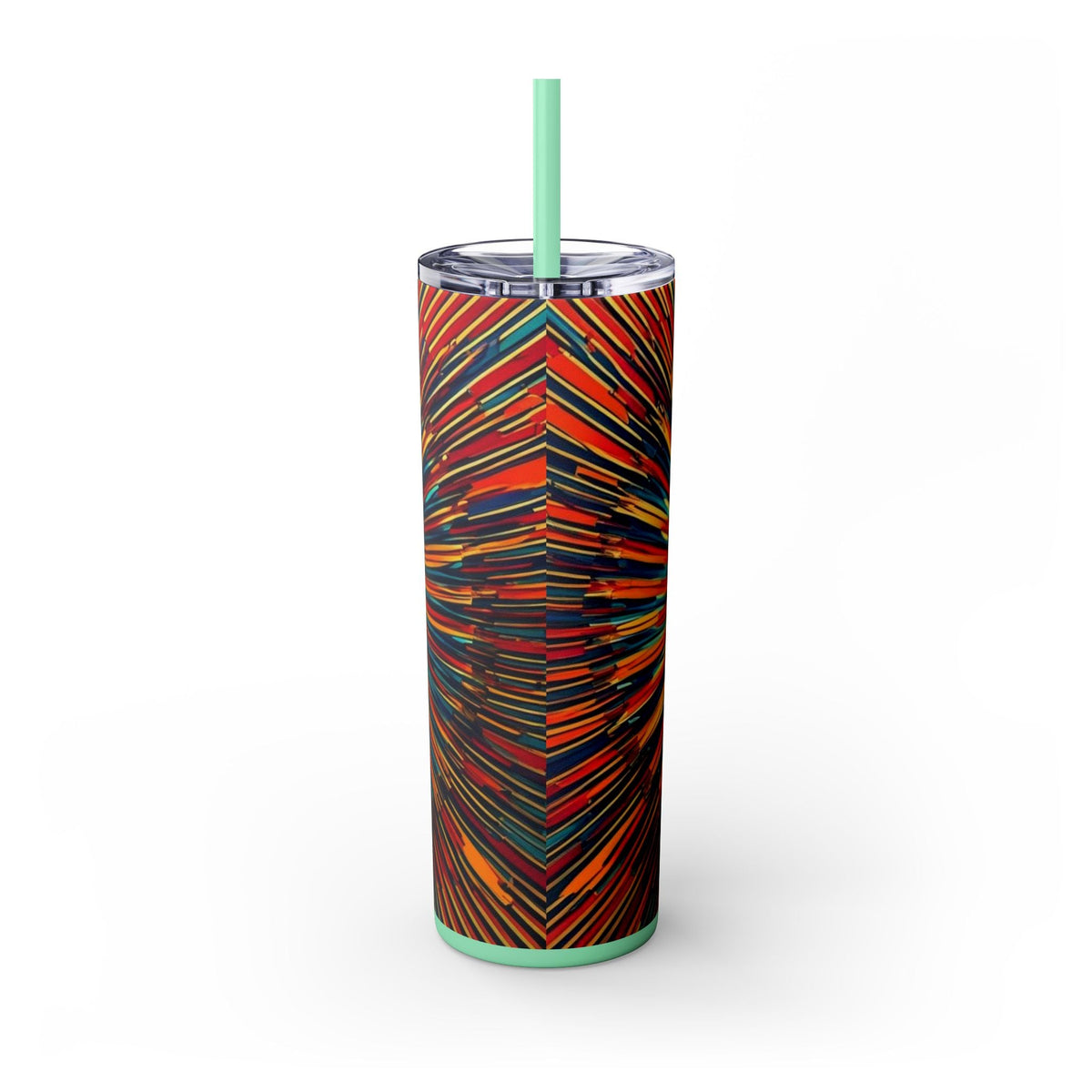 Skinny Tumbler with Straw – 20 oz Stainless Steel Cup