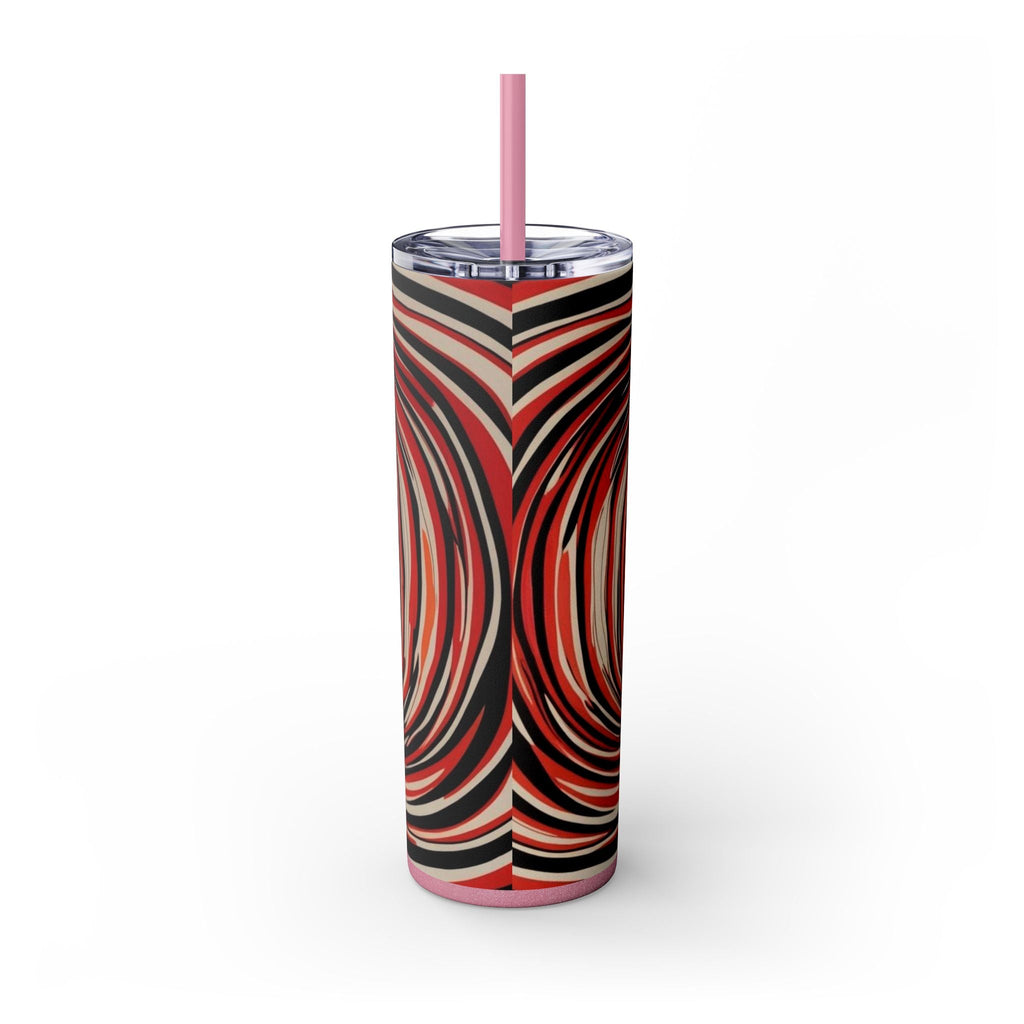 Skinny Tumbler with Straw – 20 oz Stainless Steel Cup