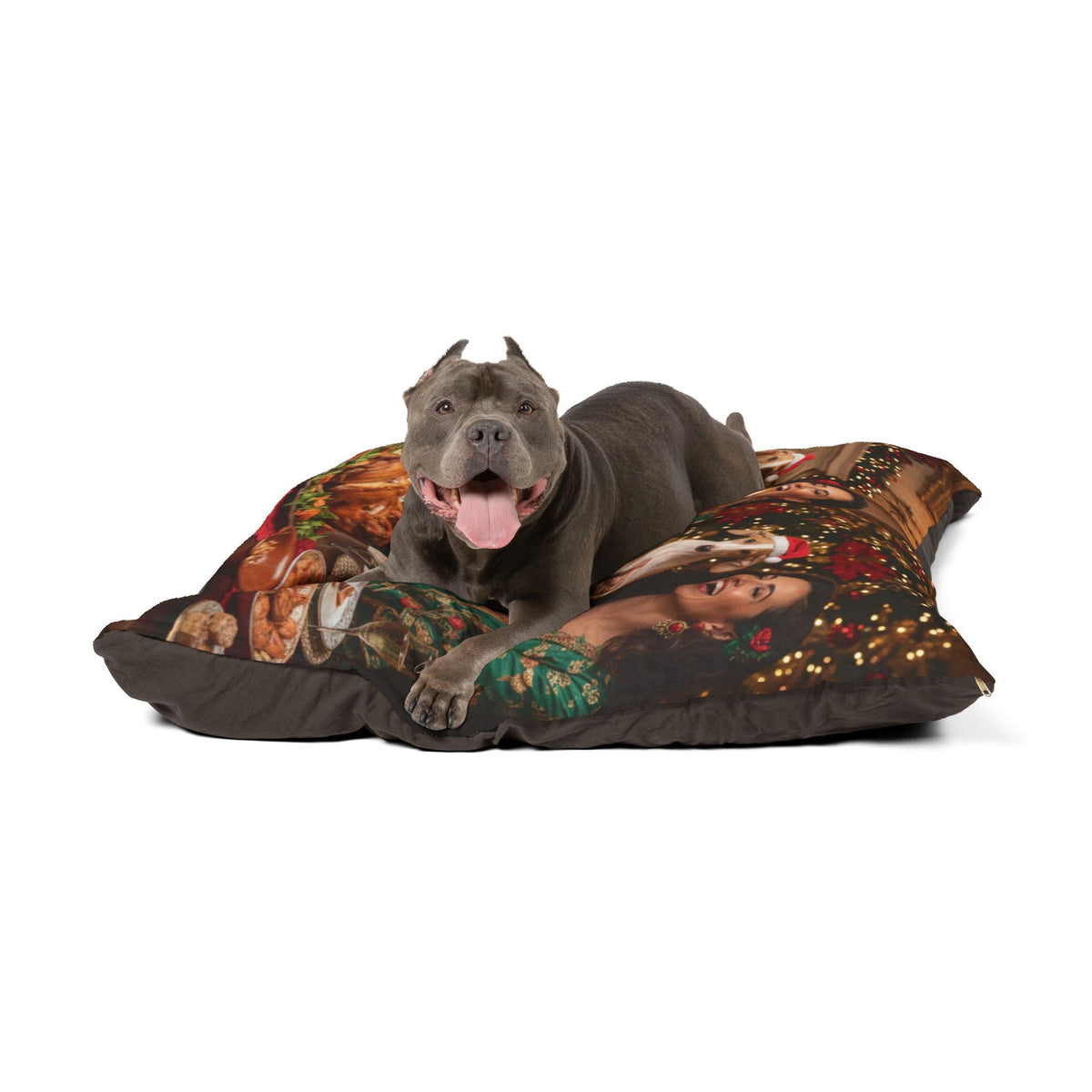 Spanish Holiday Feast Pet Bed