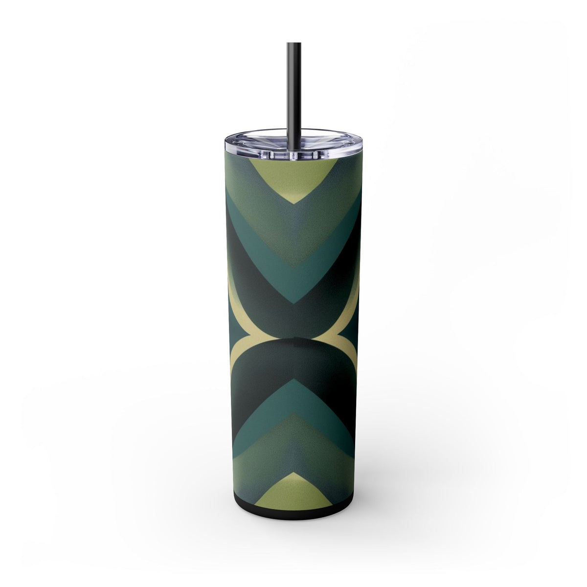 Skinny Tumbler with Straw – 20 oz Stainless Steel Cup