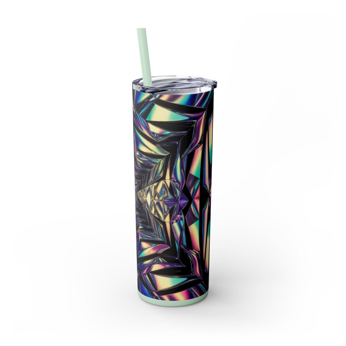 Skinny Tumbler with Straw – 20 oz Stainless Steel Cup