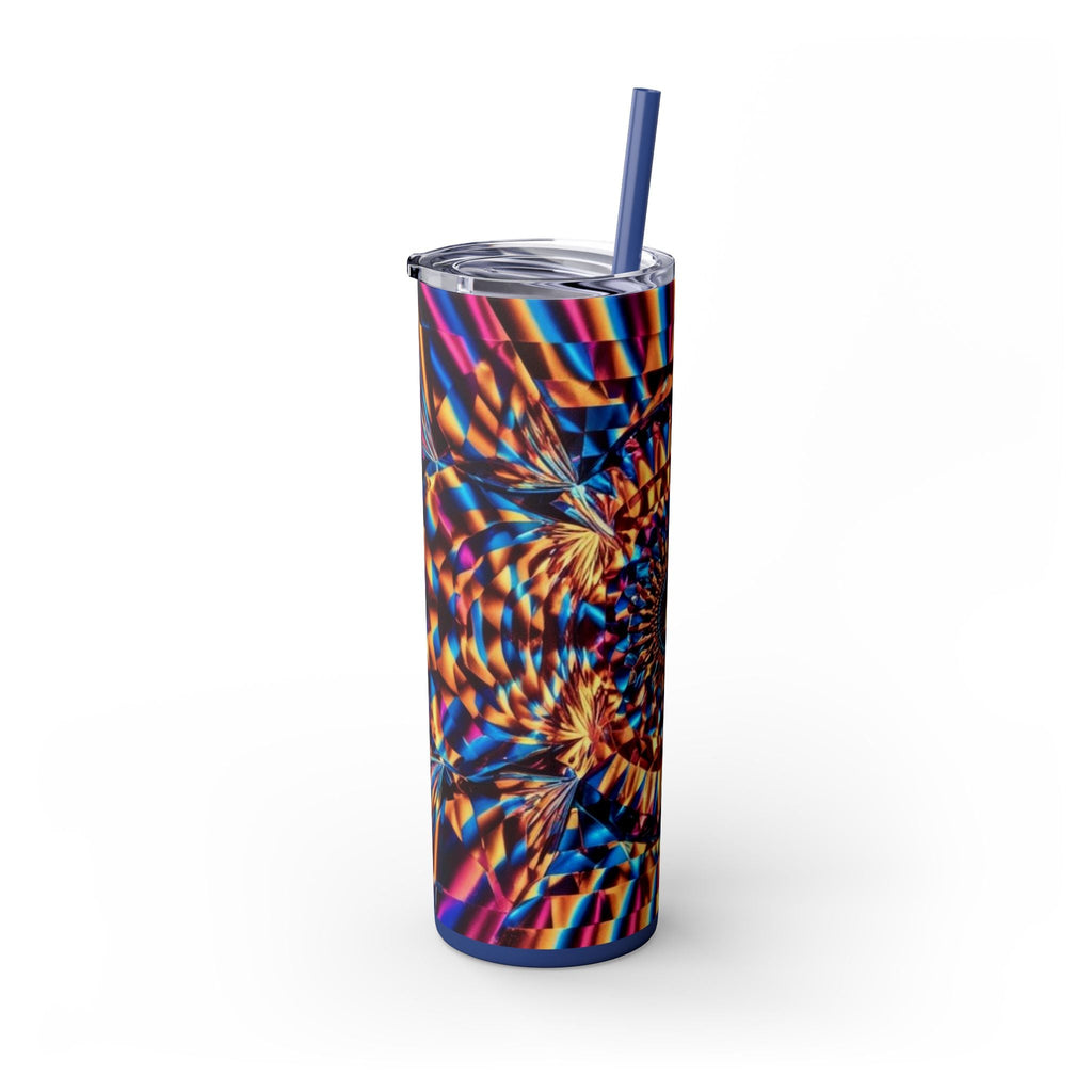 Skinny Tumbler with Straw – 20 oz Stainless Steel Cup