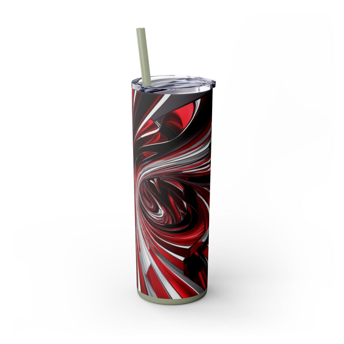 Skinny Tumbler with Straw – 20 oz Stainless Steel Cup