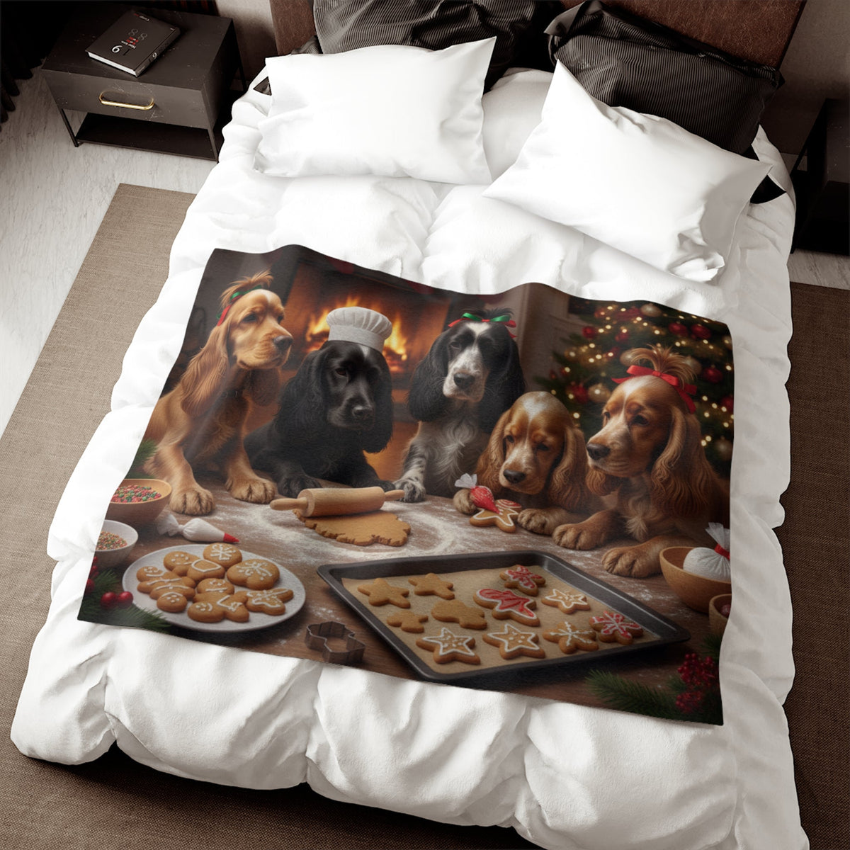 Baking Holiday Treats Blanket