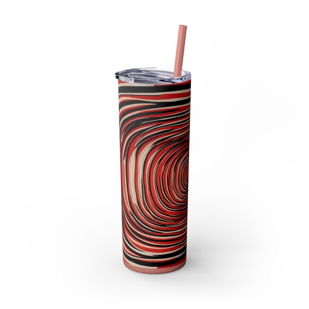Skinny Tumbler with Straw – 20 oz Stainless Steel Cup