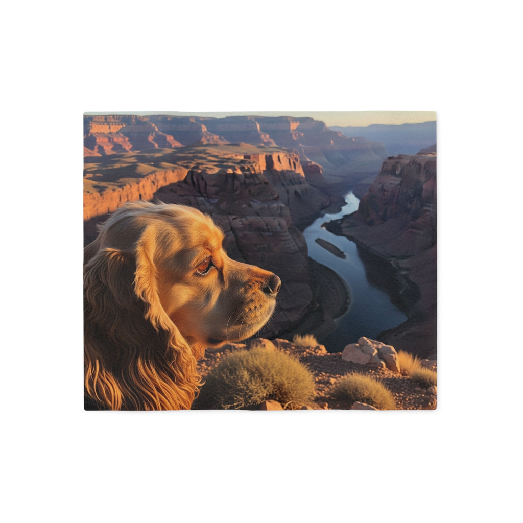 American Cocker Spaniel Blanket